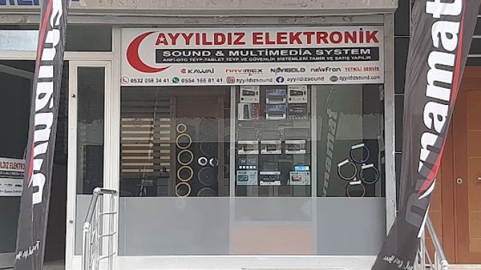 Ayyıldız Sound oto teyp tamiri