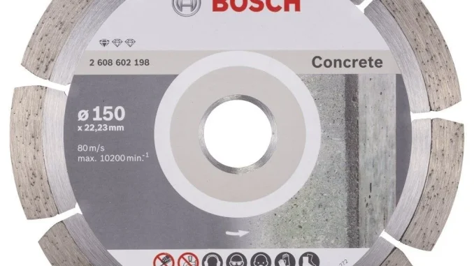 Bosch - Standard Seri Beton İçin Elmas Kesme Diski 150 mm