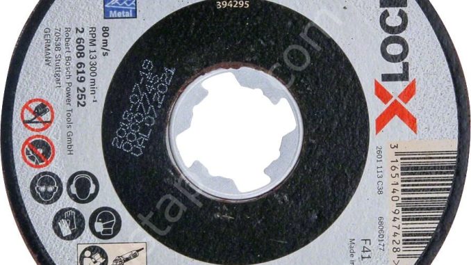 Bosch - X-LOCK - 115*1,6 mm Expert Serisi Düz Metal Kesme Diski (Taş) 2608619252 Bosch - X-LOCK - 115*1,6 mm Expert Serisi Düz Metal Kesme Diski (Taş) 2608619252