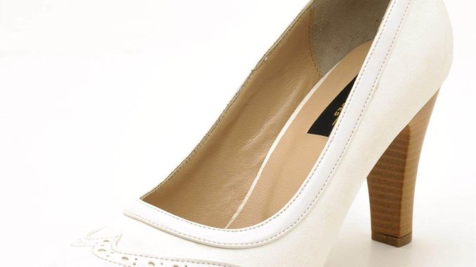 Stiletto Büyük Numara Topuklu Ayakkabı 1954 Beyaz