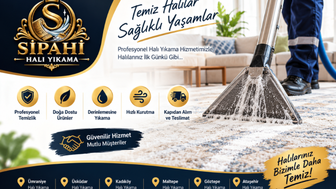 İstanbul Anadolu Yakası Halı Yıkama Firması